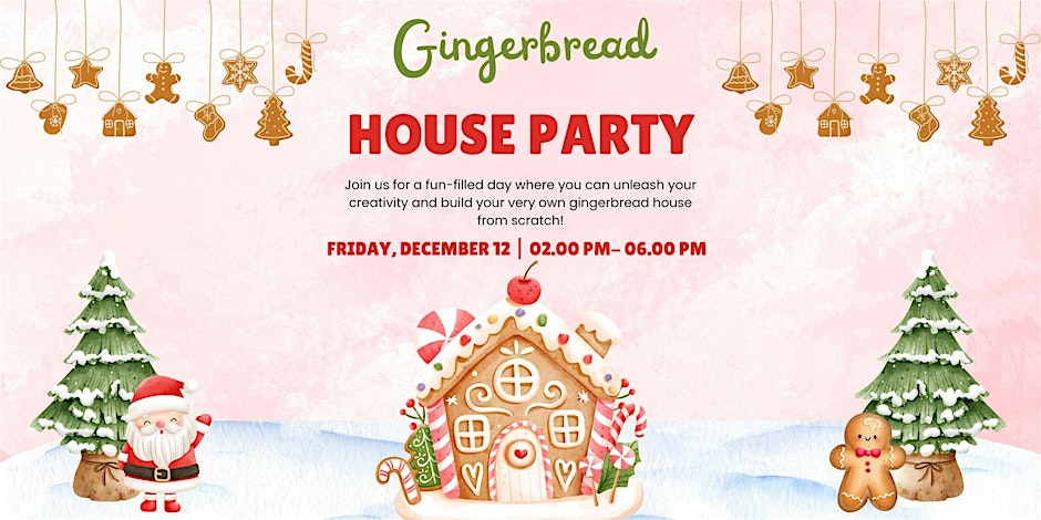 Build Your Own Gingerbread House!